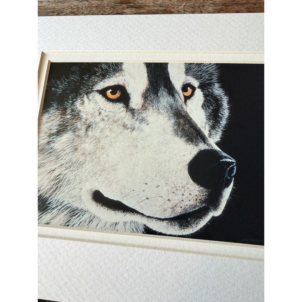 Jon Van Zyle All the Better to See You wolf art print matted
